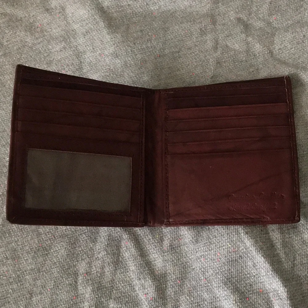 Handcrafted Genuine Leather Billfold Wallet